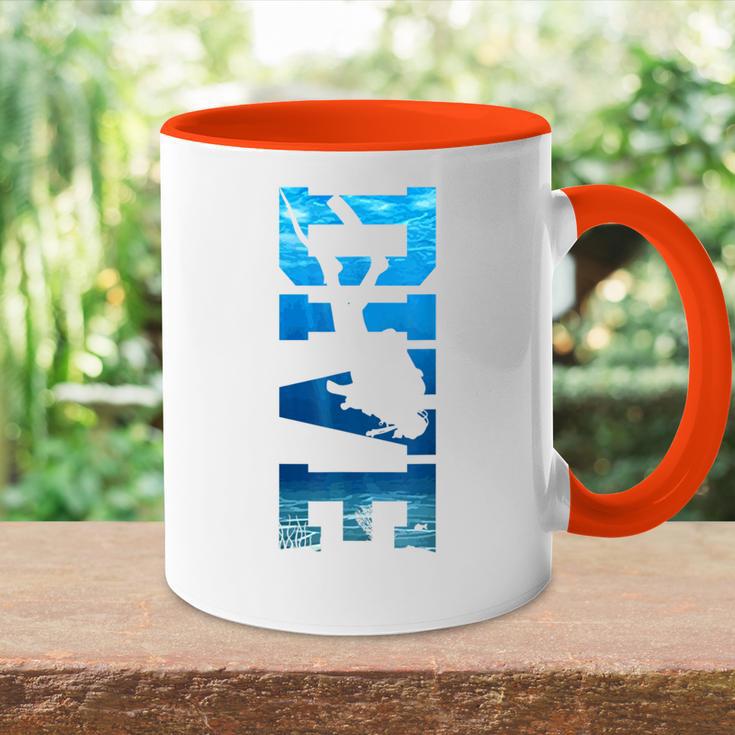 Diver Diving Tasse Zweifarbig