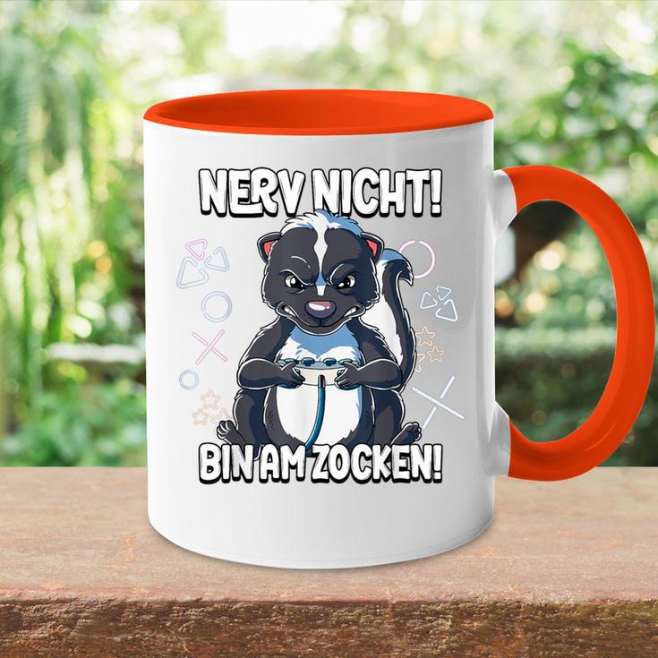 Gaming Nerv Nicht Bin Am Zocken S Tasse Zweifarbig