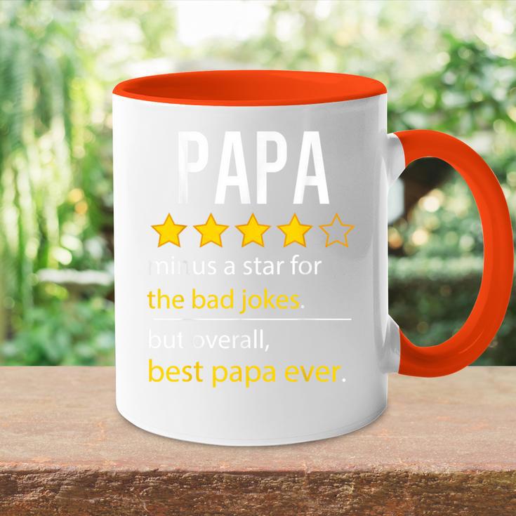 Herren Bester Papa Aller Zeiten Lustigerater Opaatertag Sohn Tochter Tasse Zweifarbig