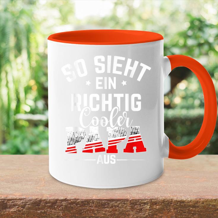 Herren Herren Ehemann Held Bester Papa Der Welt Tasse Zweifarbig