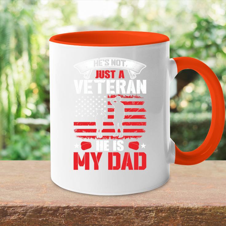 Herren Unterschätzen Niemals Old Manietnam-Veteran Papa Opa Tasse Zweifarbig