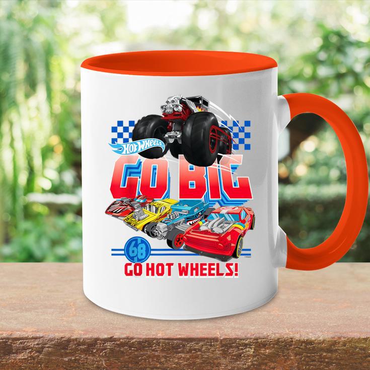 Hot Wheels Go Big Blue Tasse Zweifarbig