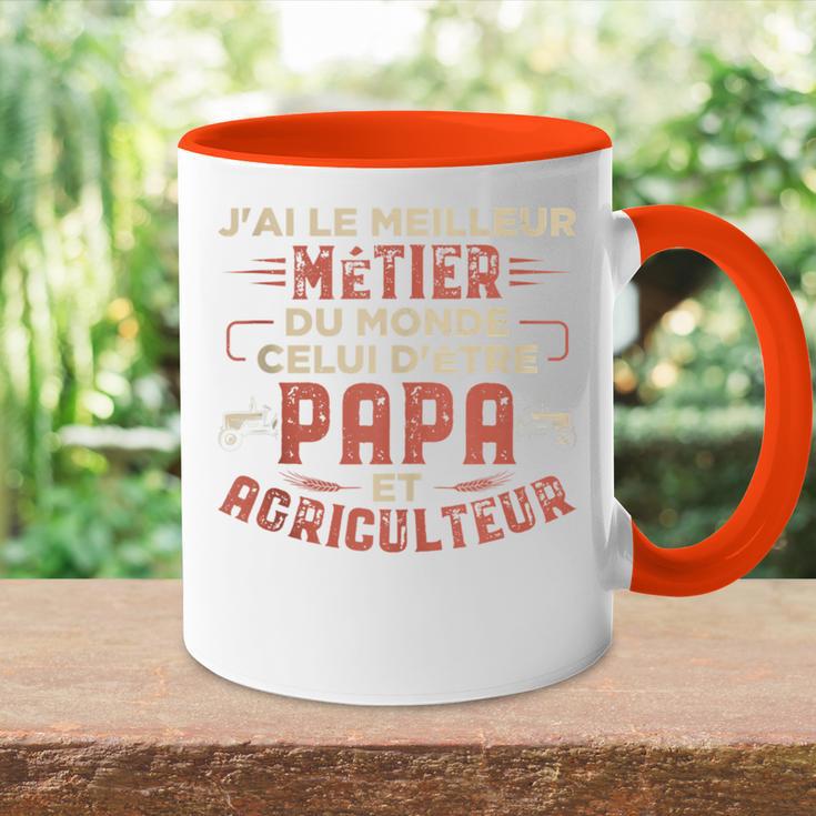 Humour Traktor Papa Landwirtschaft Geschenk Bauernhof Tasse Zweifarbig