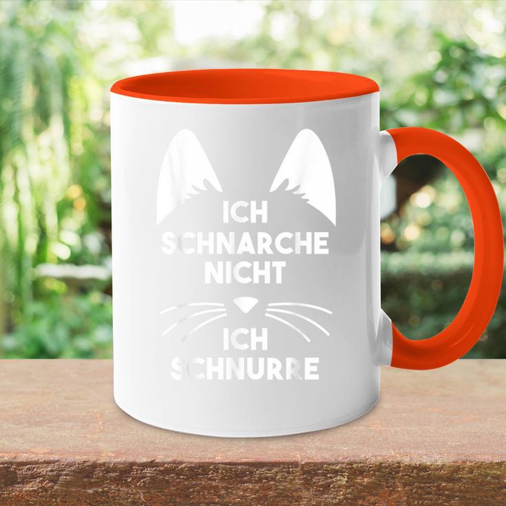 Ich Schnarche Nicht Ich Schnurre Schlafen S Tasse Zweifarbig