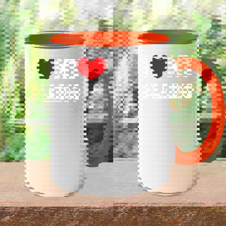 I Love My Eladio Amo A Mi Eladio Accent Mug