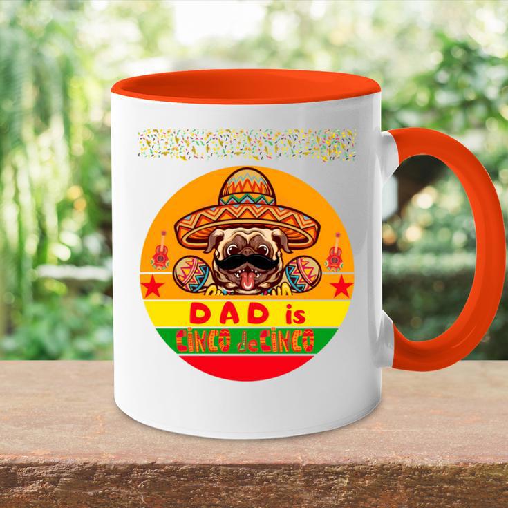 Lustiger Cinco De Mayo Für Papa Cooler Papa Ist Cinco De Cinco Tasse Zweifarbig