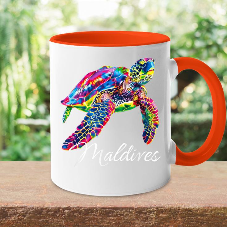 Maldives Diver Maldives Souvenir Diver Tasse Zweifarbig