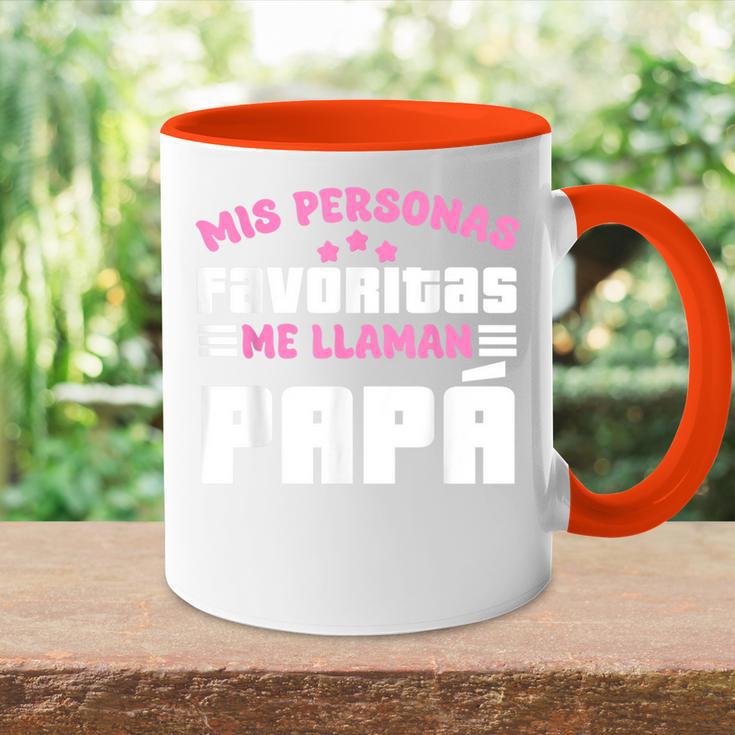 Meine Lieblingspersonen Ich Rufe Papa Für Eltern An Tasse Zweifarbig