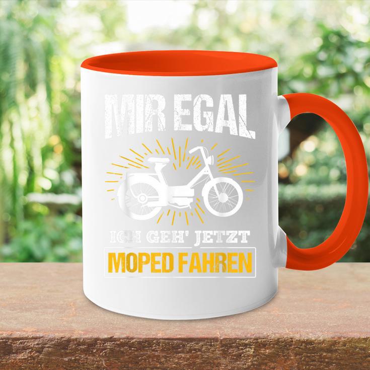 Moped Ich Geh' Jetzt Moped Fahren Ich Geh' Jetzt Moped F S Tasse Zweifarbig