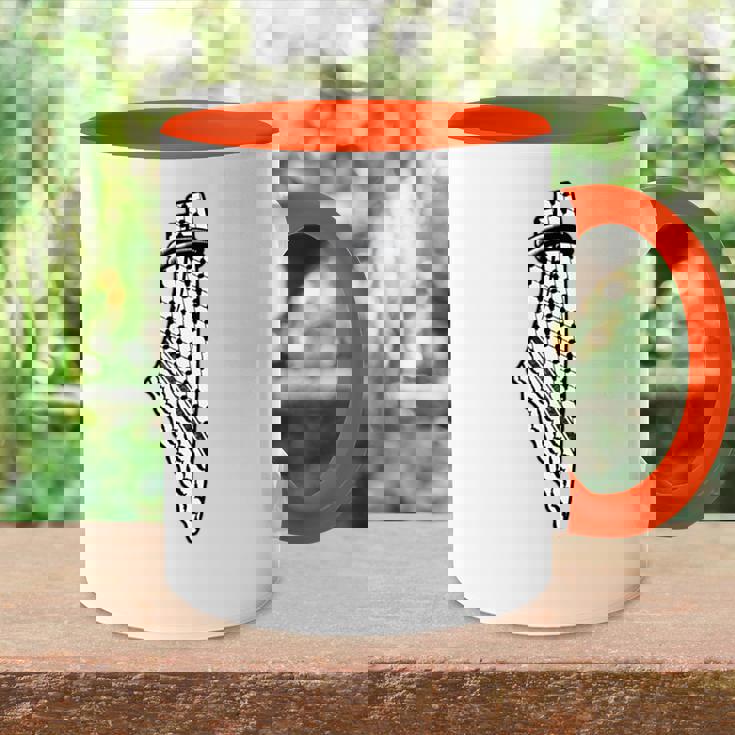 Palestina Libre Con Logotipo Palestine Falastini Accent Mug
