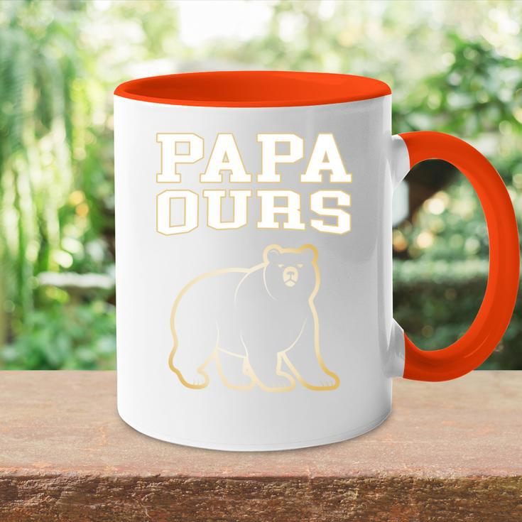 Papa Bär Lustiges Geschenk Für Familieerschiedene Motive Für Herren Tasse Zweifarbig