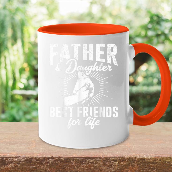 Papa Tochter Beste Freunde Zum Leben Papa Tochter Beste Freunde Fürs Tasse Zweifarbig