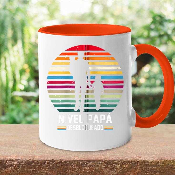 Para Papa Nivel Papá Desbloqueado Regalos Dia Del Padre Kapuzenjacke Tasse Zweifarbig