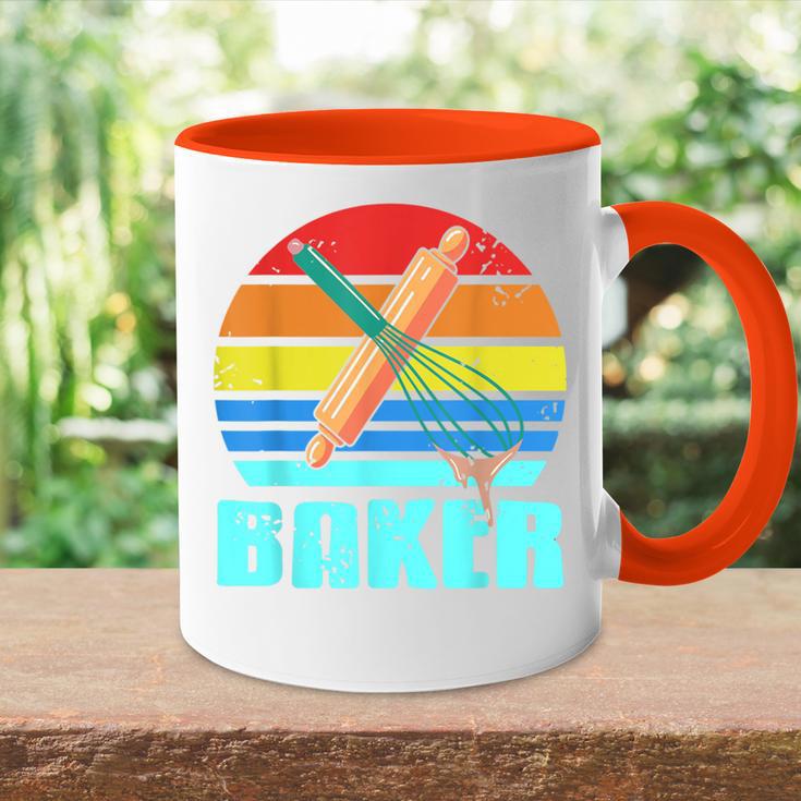 Retrointage Baker Awesome Baker s Geschenk Tasse Zweifarbig