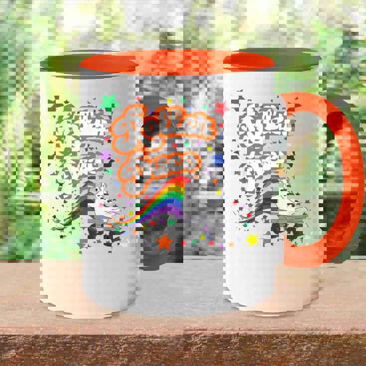 Roller Disco Cool Retro 70S Y 80S De Fiesta Accent Mug