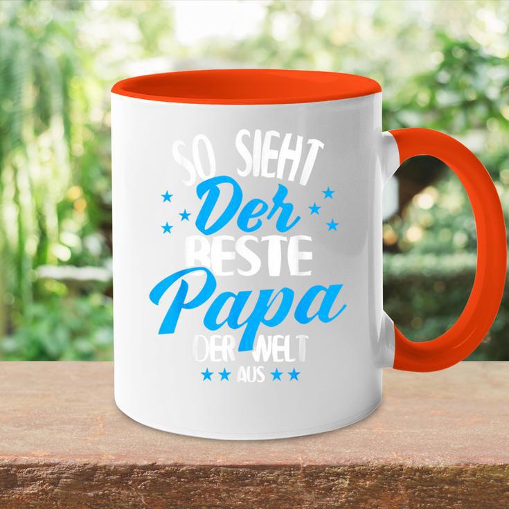 So Sieht Der Beste Papa Der Welt Aus Tasse Zweifarbig