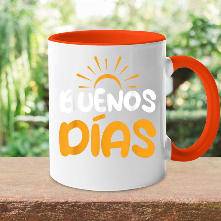 Spanien Spanisch Spruch Guten Morgen Buenos Dias Spanish S Tasse Zweifarbig