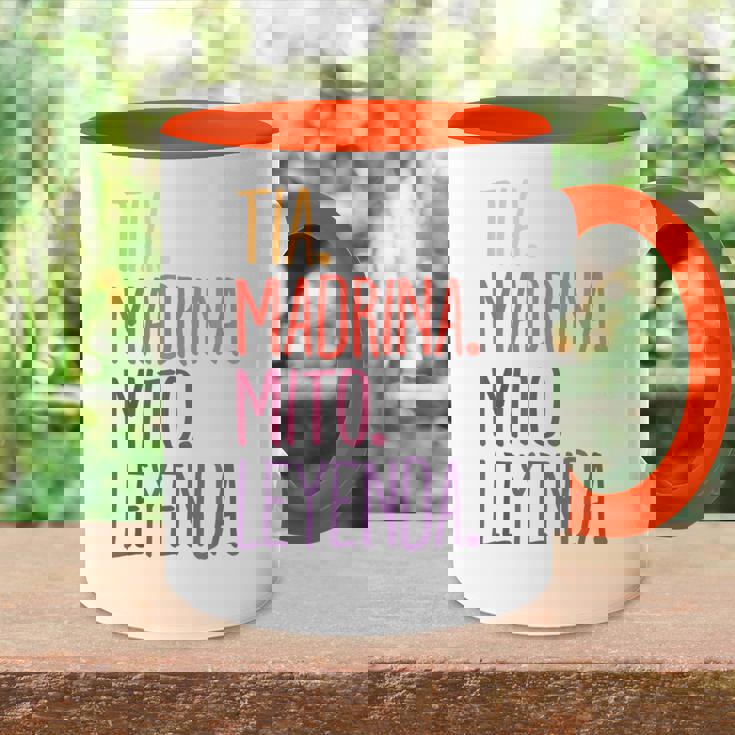 Tía Madrina Mito Leyenda Para La Madrina Accent Mug