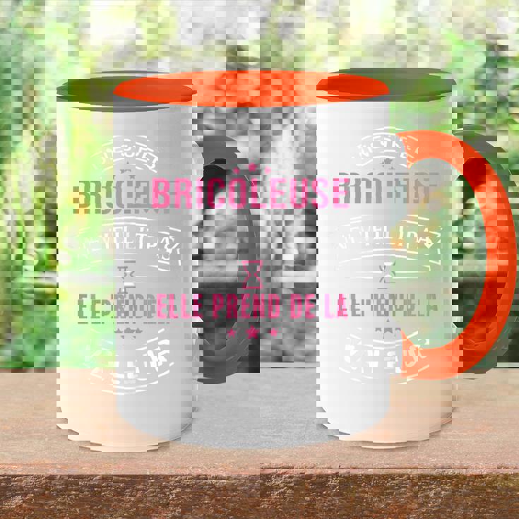 Une Super Bricoleuse Neieillit Pas Cadeau Bricoleuse Accent Mug
