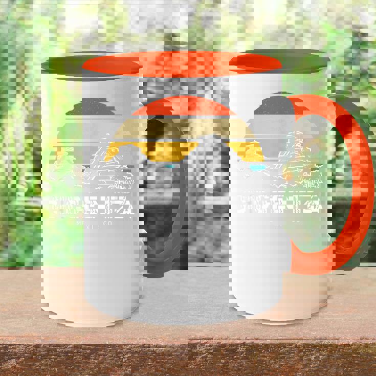 Vacaciones Chichen Itza México Accent Mug