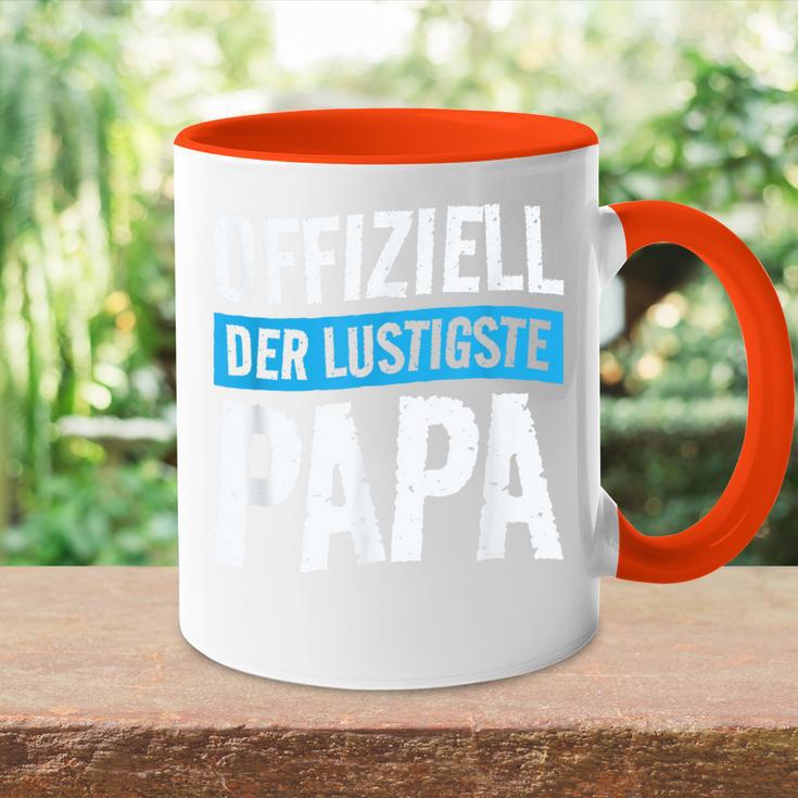 Vater -Atertagsgeschenk Daddyatertag Papiati Papa Tasse Zweifarbig