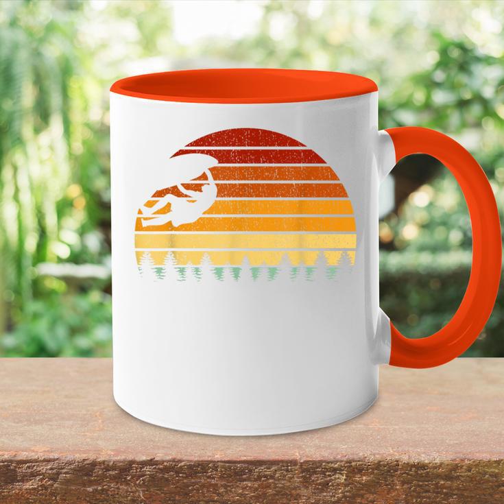 Vintage Sun Climbing For Climbing Tasse Zweifarbig