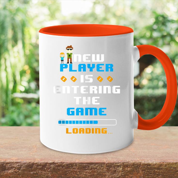 Werdender Papa Geschenk Schwangerschaft Partner Gamerater Tasse Zweifarbig