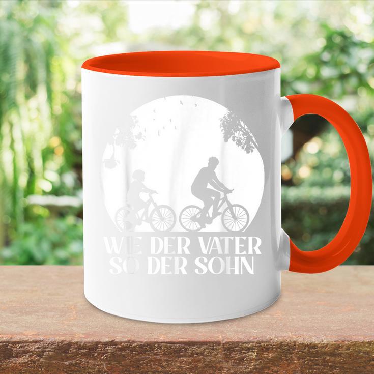 Wie Derater So Der Son Rad Partner Look Papa & Son Tasse Zweifarbig