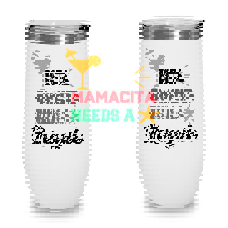 Esta Mama Cita Needs A Margarita Cocktail Wine Tumbler
