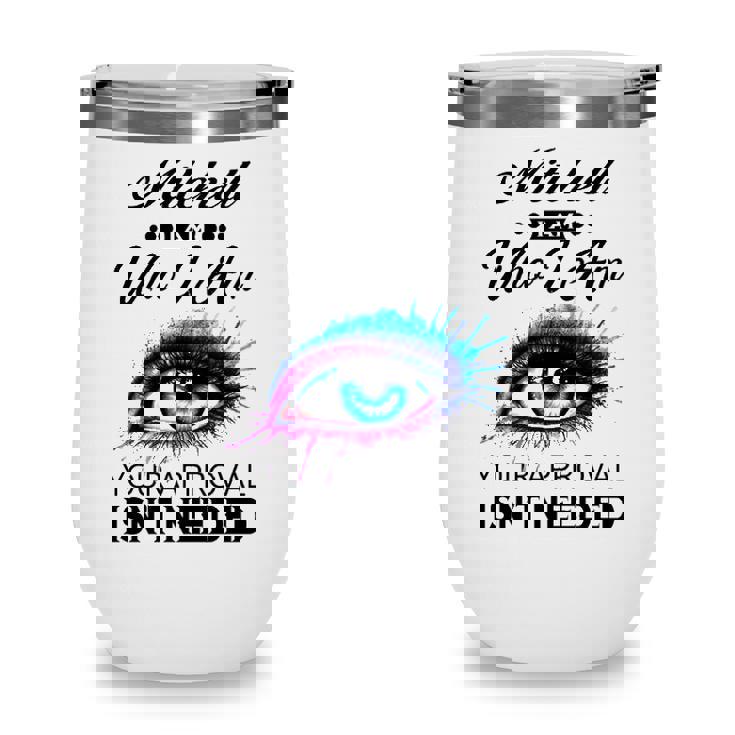 Mitchell Name Gift   Mitchell I Am Who I Am Wine Tumbler