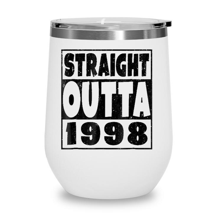Straight Outta 1998 22Nd Birthday For A 22 Years Old Wine Tumbler