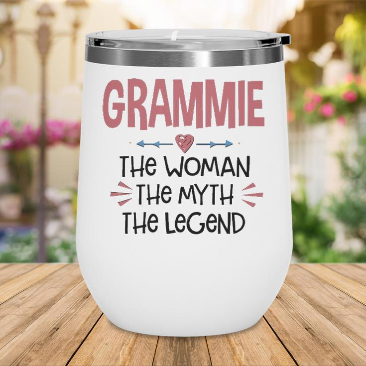 Grammie Grandma Gift Grammie The Woman The Myth The Legend Wine Tumbler