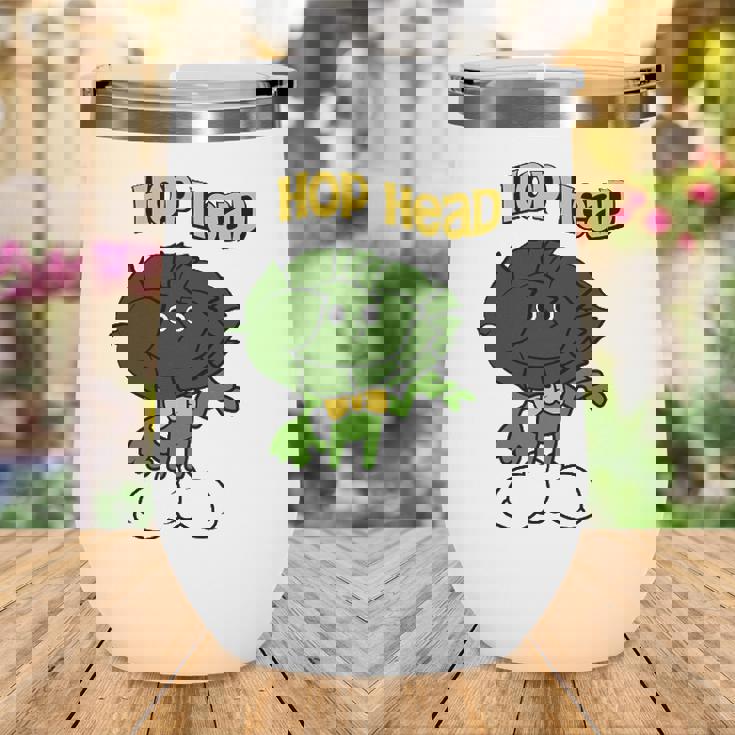 Hop Head Homebrewing Homebrewer Craft Beer Lover Wine Tumbler