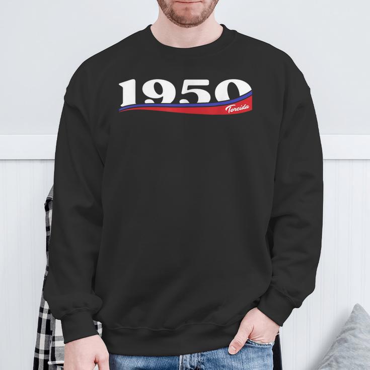 1950 Torcida Split Pride Ultra Croatia Hrvatska Flag Sweatshirt Geschenke für alte Männer