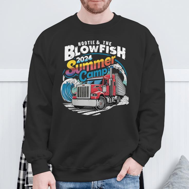 2024 Summer Camp With Truck Sweatshirt Gifts for Old Men