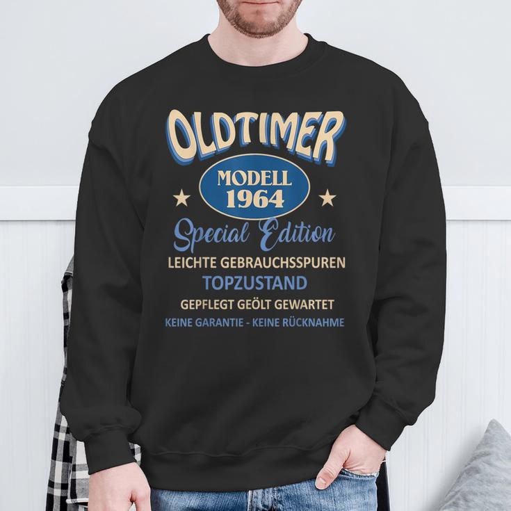 60 Geburtstag Mann Geschenk Papa 1964 Oldtimer 60 Jahre Sweatshirt Geschenke für alte Männer