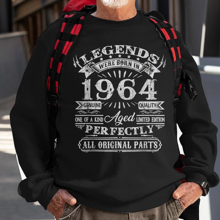 60 Years Old Legend Were Born In 1964 60Th Birthday Sweatshirt Gifts for Old Men