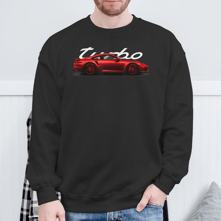 911 Silhouette Classic Car Retro Vintage Light Club Sweatshirt Gifts for Old Men