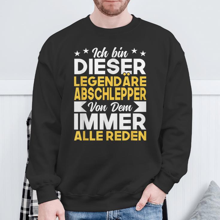 Abschleppdienst Ich Bin Dieser Legendäre Abschlepper Sweatshirt Geschenke für alte Männer