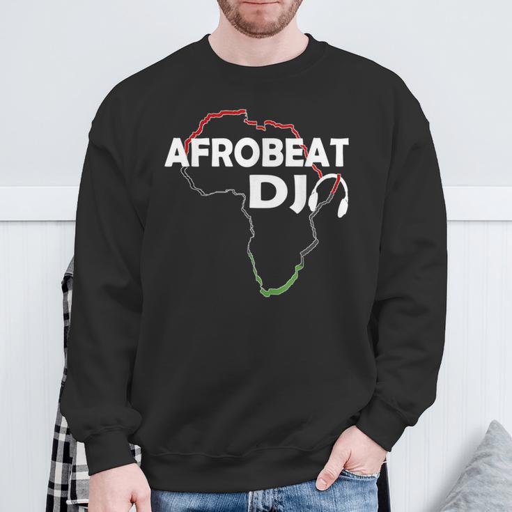 Afrobeats Music Unique Afrobeat Dance Dj Disc Jockey Sweatshirt Gifts for Old Men