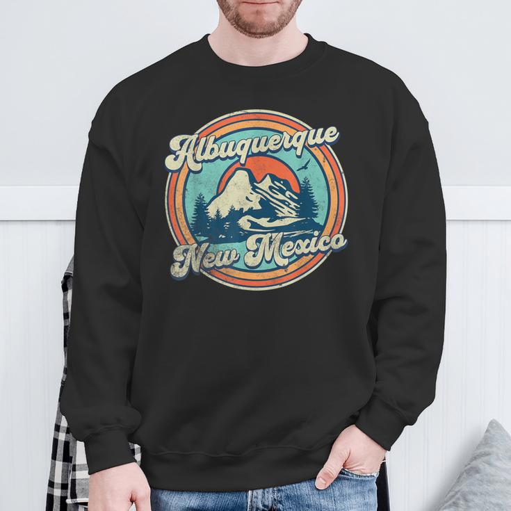 Albuquerque Blue Sweatshirt Geschenke für alte Männer