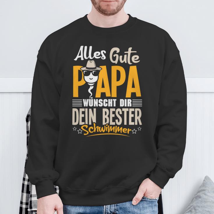 Alles Gute Papa Dein Bester Schwimmer -Ater Papaatertag Sweatshirt Geschenke für alte Männer