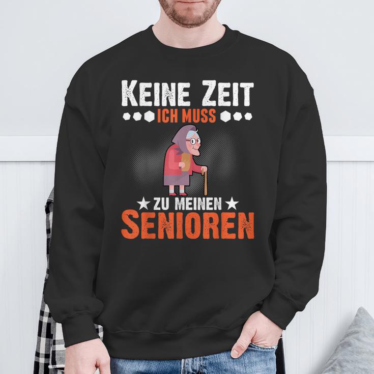 Altenpflegerin Pflegerin Krankenpfleger Pflege Alt Enpfleger Sweatshirt Geschenke für alte Männer