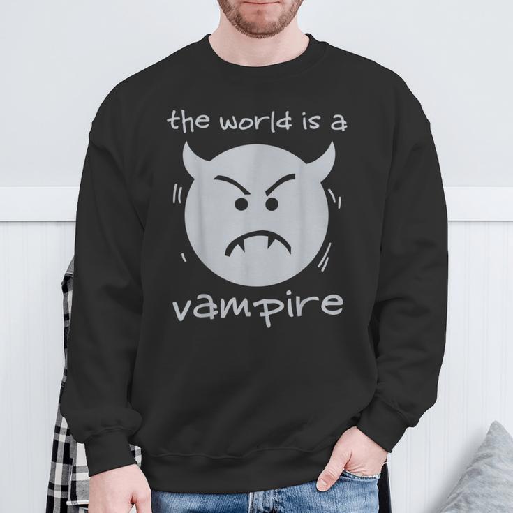 Alternative Die Welt Ist Ein Vampire Pumpkins 90S Grunge Rock Sweatshirt Geschenke für alte Männer