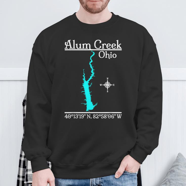 Alum Creek Ohio Sweatshirt Gifts for Old Men