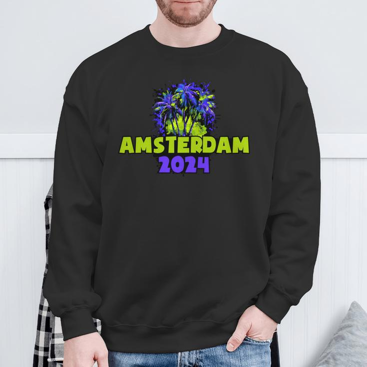 Amsterdam 2024 Acation Crew Sweatshirt Geschenke für alte Männer