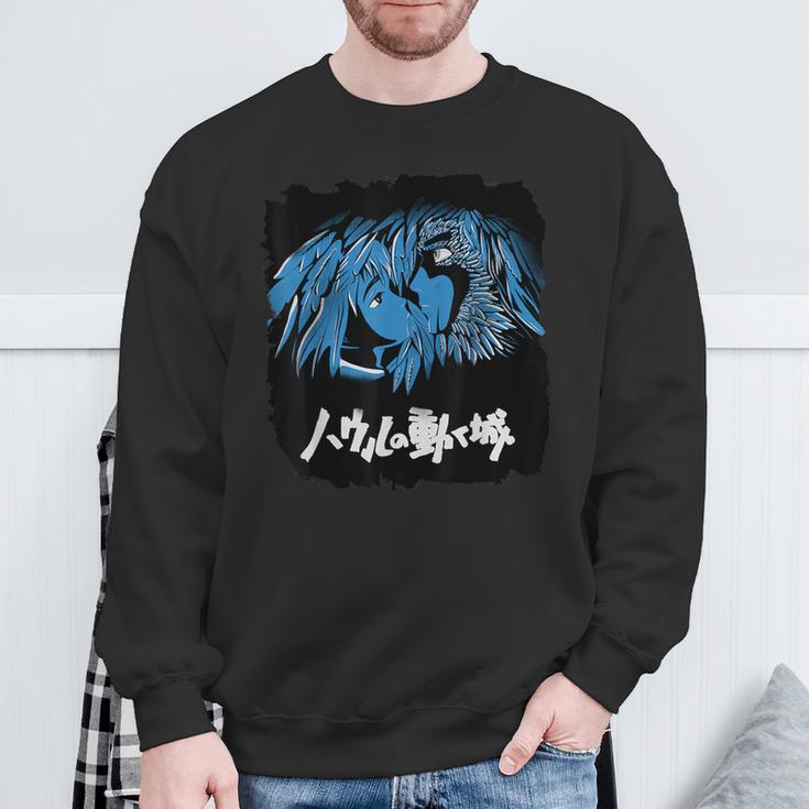 Anime Moving Castle Sweatshirt Gifts for Old Men