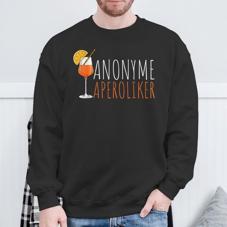 Anonyme Aperoliker Aperitif Sprizz Sweatshirt Geschenke für alte Männer