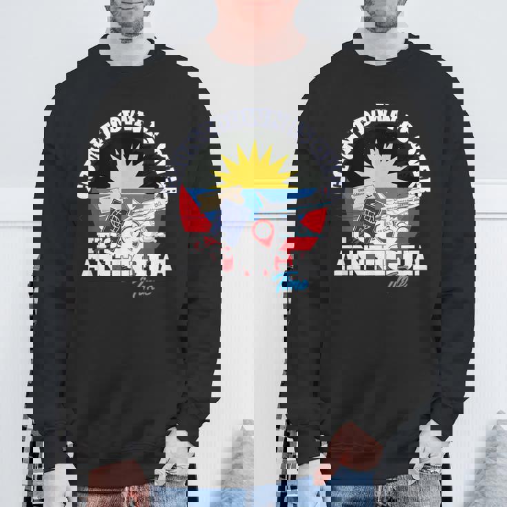 Antigua Vacation Tour Travel Trip Souvenir Traveler Family Sweatshirt Gifts for Old Men