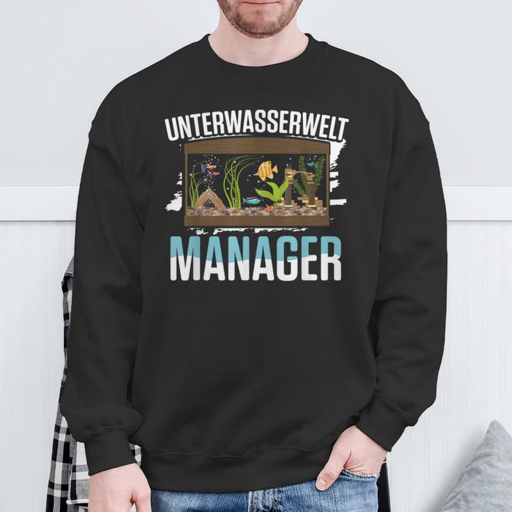 Aquarium Owner Underwater World Manager Aquarium Sweatshirt Geschenke für alte Männer